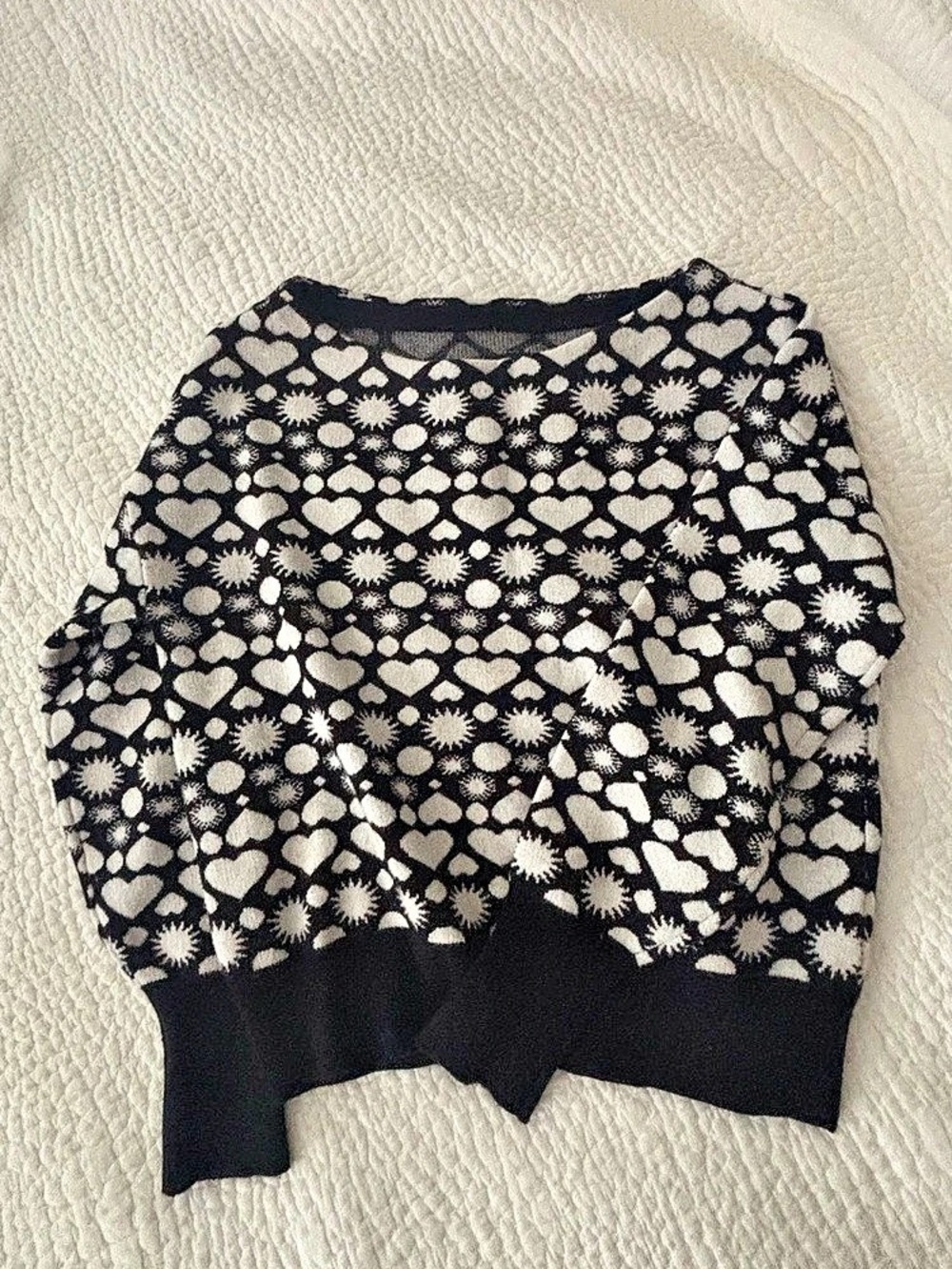 Maeve Anthropologie Abstract Pattern Sweater Size extra Small— MATCHING BABY SWE